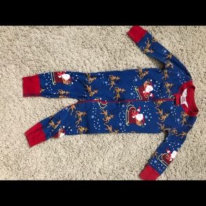 Hanna Andersson Santa reindeer PJs